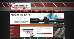 Desktop Screenshot of clelandsoutdoorworld.com